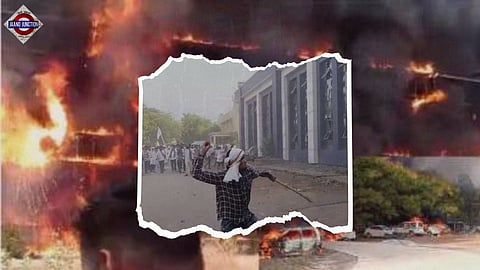 Collector’s office set on fire in Chhattisgarh during Satnami community’s protest