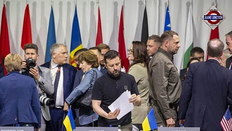 India opts out of Ukraine declaration at Swiss peace summit as Russia stays away