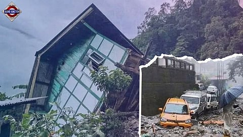 Heavy rain triggers landslides in parts of Sikkim, 1 killed, 3 missing