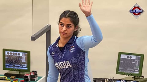 Manu Bhaker finished the qualifying stage at third position