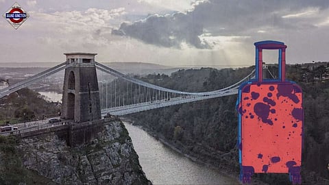 Blood-stained suitcases with human remains found on UK bridge, one arrested