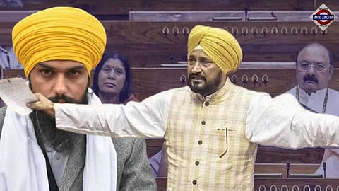 BJP launches ‘traitor’ attack on Charanjit Singh Channi for backing Amritpal Singh