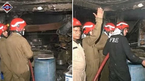Fire erupts at 2 restaurants in Delhi's INA Market, blaze under control