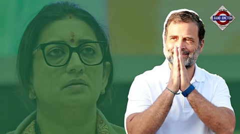 'Don't be nasty towards Smriti Irani': Rahul Gandhi urges not to demean her, ‘winning & losing happen in life’