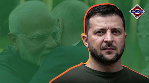 Ukraine's Zelenskyy reacts to PM Modi's meeting with Putin