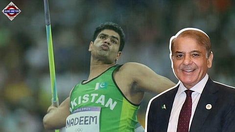 Pakistan PM trolled for 'hogging credit' for Arshad Nadeem's Olympic Gold