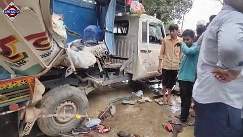 10 killed, over 20 injured in bus-tempo collision in Uttar Pradesh's Bulandshahr