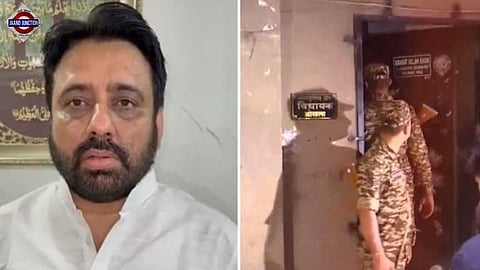 ED raids AAP MLA Amanatullah Khan's home in money laundering probe.