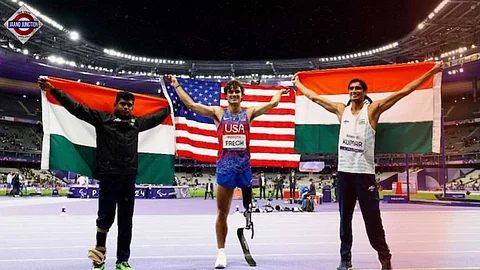 Sharad and Mariyappan won silver and bronze