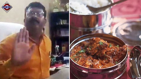 A nursery student in UP's Amroha was suspended for regularly bringing non-vegetarian food to the institute.