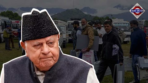 ’Tried to sell Ram...’: Farooq Abdullah accuses BJP of ‘threatening’ Hindu voters ahead of J-K polls
