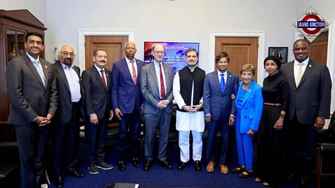 BJP trains guns on Rahul Gandhi over meeting Ilhan Omar in US