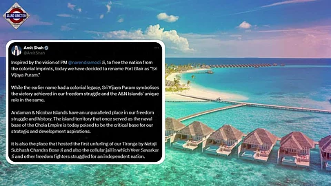 Port Blair renamed Sri Vijaya Puram 'to free nation from colonial imprints'