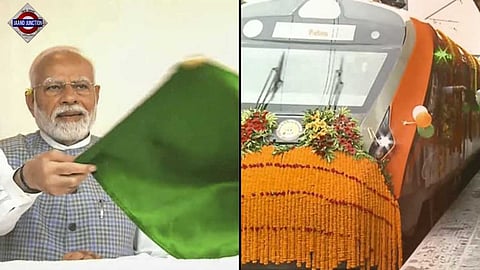 Prime Minister Narendra Modi launched new Vande Bharat trains which will boost passenger connectivity across the country.