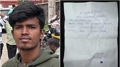 Pavithran, a B.Com student, also worked as a food delivery agent