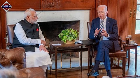 PM Modi and US President Joe Biden held bilateral talks at Biden's residence in Delaware.