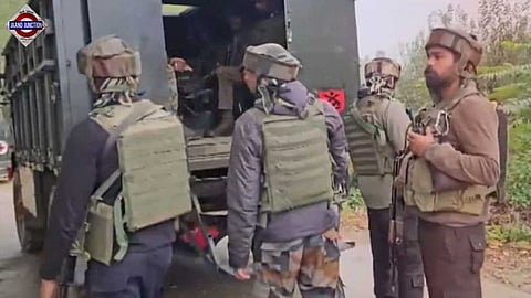 Gunfight broke out near Jakhole village in J&K Kathua on Thursday.