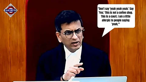 Chief Justice says no to 'yeah' in court: This is not a coffee shop