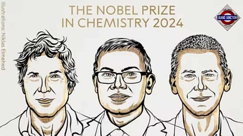 Nobel in Chemistry to David Baker, Demis Hassabis, John Jumper for work on proteins