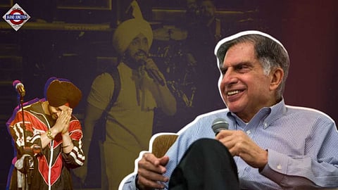 Diljit Dosanjh pauses Germany concert to pay tribute to Ratan Tata on stage.