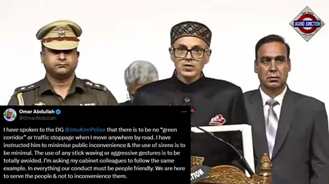 Omar Abdullah's first order: No green corridor, traffic stoppage when I travel