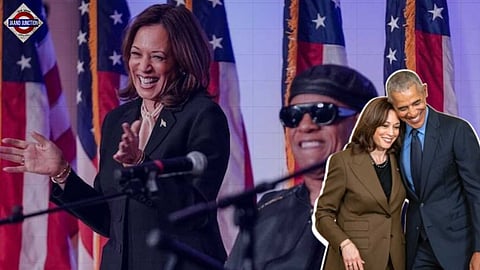 Kamala Harris celebrates 60th birthday, grooves to singer Stevie Wonder's tunes