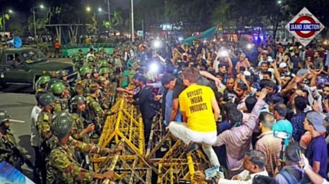 Bangladesh tense as protesters storm President's residence, seek his resignation