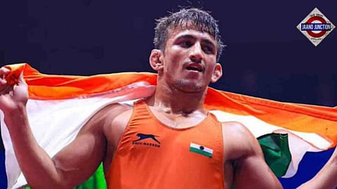 U23 World Championship: Chirag Chikkara becomes 2nd Indian male wrestler to win gold