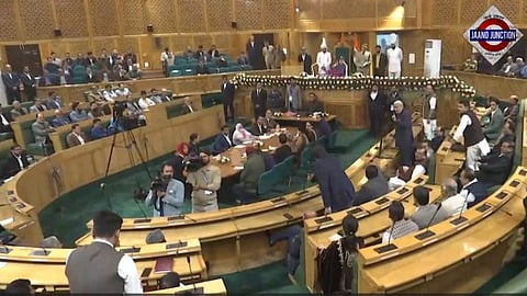 Chaos in J&K Assembly 1st session over resolution against Article 370 abrogation