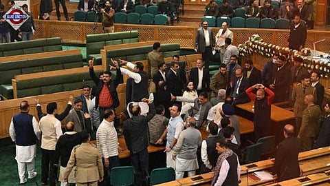 J&K Assembly witnesses chaos again due to Article 370.