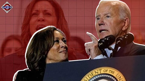 Joe Biden says Kamala Harris led historic campaign under extraordinary circumstances.