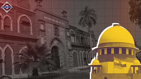 Aligarh Muslim University Minority Status Hearing.