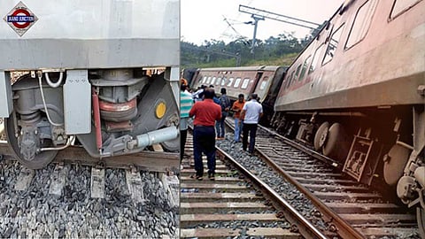 Three coaches of the Secunderabad-Shalimar Superfast Express (Train No. 22850) derailed near Nalpur Station in West Bengal's Howrah.