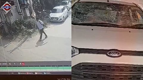 Accused shot girlfriend's father when he was sitting inside his car.