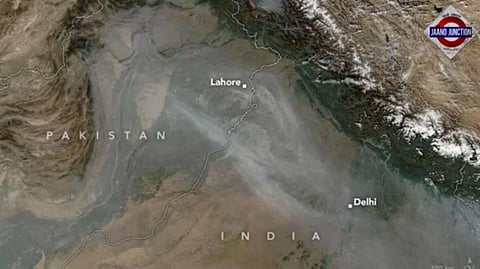 The influx of smoke to the densely populated Indo-Gangetic Plain often contributes to a sharp deterioration of air quality.