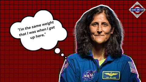 Sunita Williams addresses health concerns from aboard the Space Station