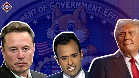 Department of Government Efficiency aims to dismantle bureaucracy, cut wasteful expenditures.