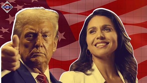 Donald Trump and Tulsi Gabbard