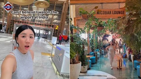 Japanese vlogger's reaction to Bengaluru Airport's Terminal 2 is viral.