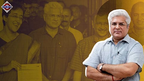 Gahlot resigns from AAP citing unfulfilled promises.