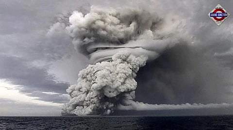 Tonga eruption