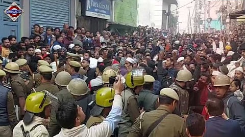 Clashes in UP's Sambhal over mosque survey.