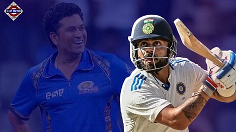 Virat Kohli breaks Sachin Tendulkar's record of most Test 100s by an Indian in Australia.