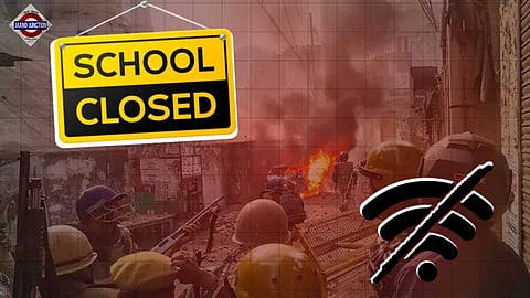 Schools closed, internet snapped in Sambhal after mosque survey violence.