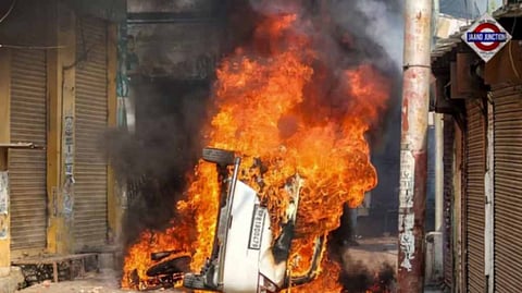 The investigation team recovered the audio clip from mobile phones that were seized from the suspects. In the clip, an unidentified person can be heard giving a call for more people to be mobilised near the Shahi Jama Masjid.