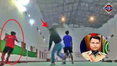 Bihar officer thrashes badminton players