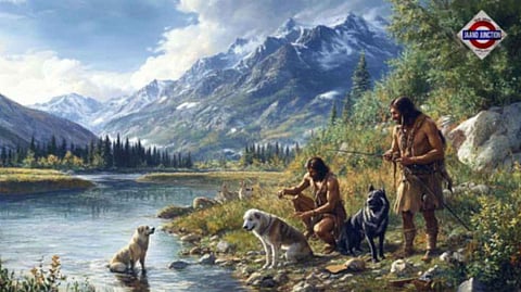 If a dog likes a man, he is a good man! This friendship began 12,000 years ago