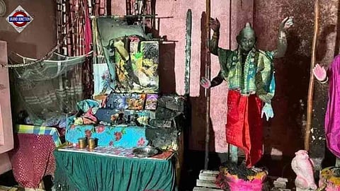 Five idols damaged at Dinajpur temple, probe ongoing