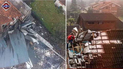 Small plane crashes in Brazil's Gramado.