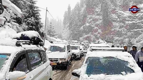 Himachal snowfall: Over 1,000 vehicles stuck in Solang-Rohtang; 700 tourists rescued